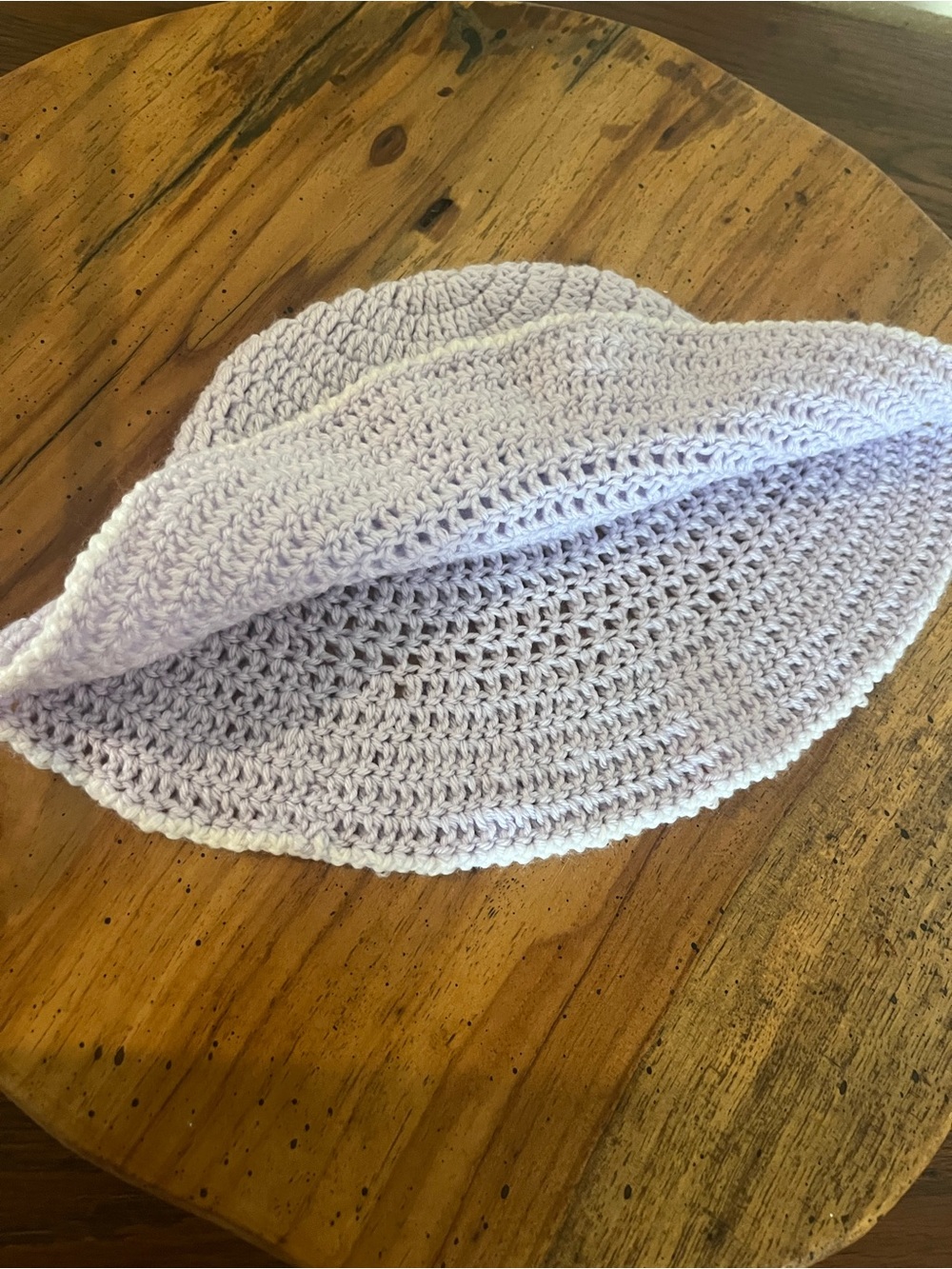 Girls crocheted bucket hat - Picture 5 of 5